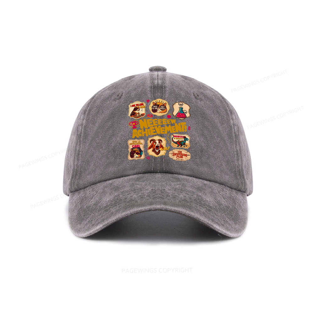 Pagewings New Achievement Washed Cap