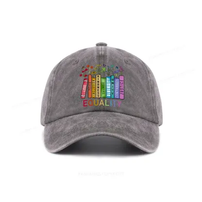 Pagewings Equal Rights Washed Cap