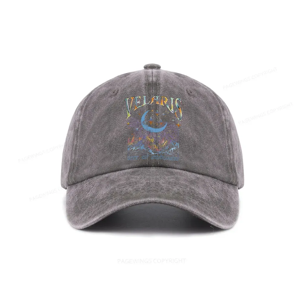 Pagewings Velaris City Of Starlight ACOTAR Washed Cap