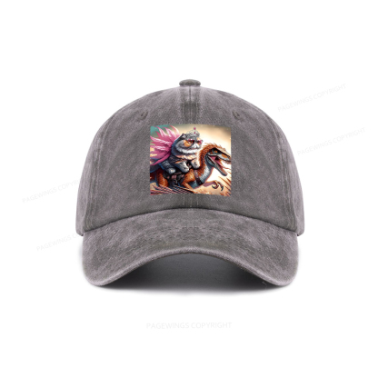 Pagewings Dungeon Crawler Washed Cap