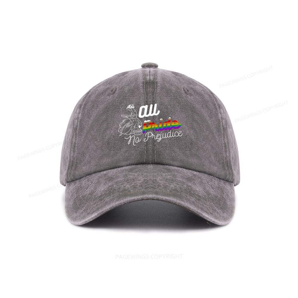 Pagewings All Pride No Prejudice Washed Cap