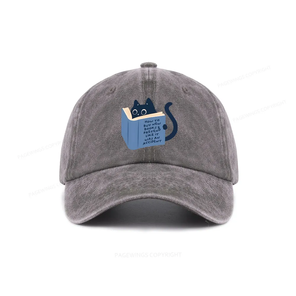 Pagewings How To Buy New Books Washed Cap