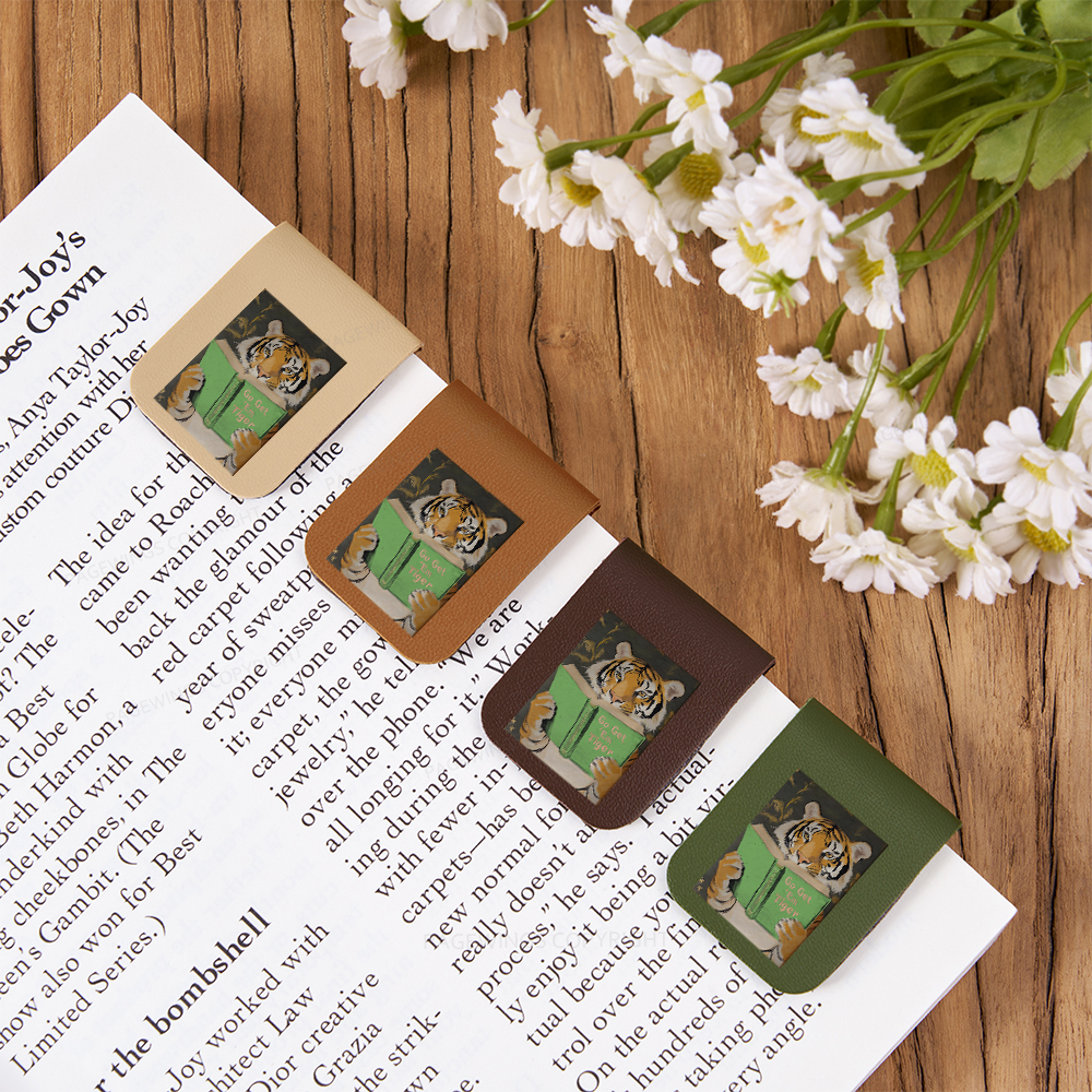 Pagewings Motivational Tiger Magnetic Bookmark