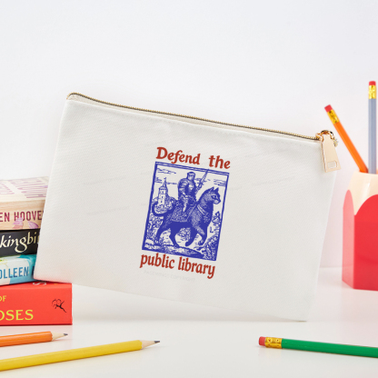 Pagewings Defend the Public Library Pouch