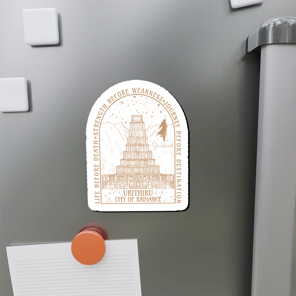 Pagewings Life Before Death Strength Before Weakness Fridge Magnet