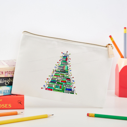 Pagewings Christmas Book Tree Pouch
