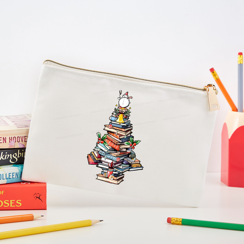 Pagewings Book Christmas Tree Pouch