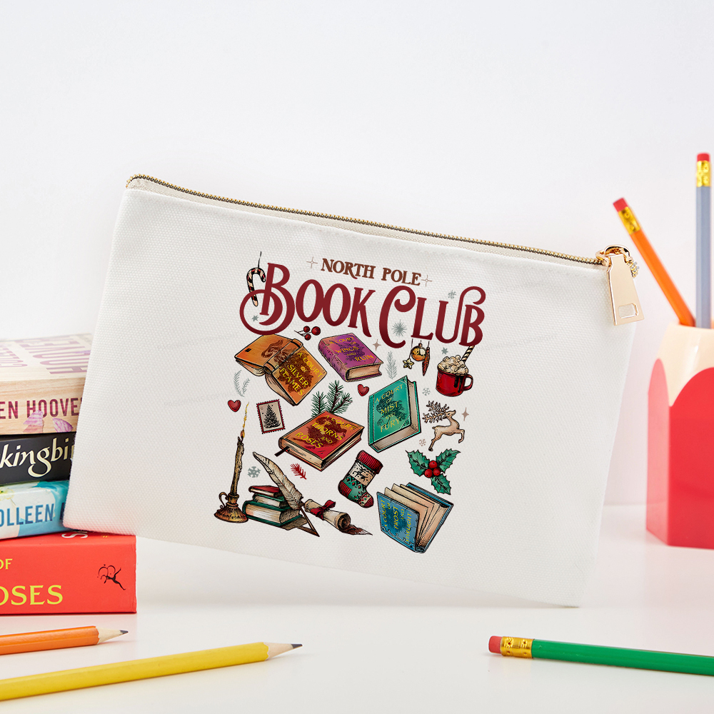 Pagewings SJM Book Club Christmas Pouch
