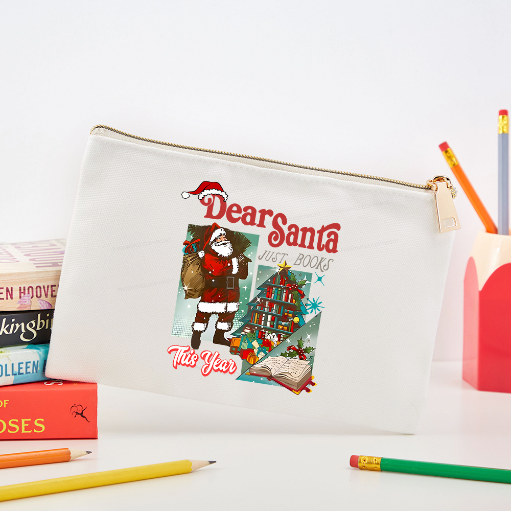 Pagewings Christmas Santa Reader Holiday Pouch
