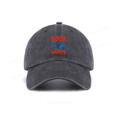 Pagewings Bookworm Washed Cap