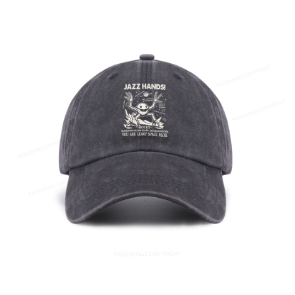 Pagewings You Sleep I Watch Washed Cap
