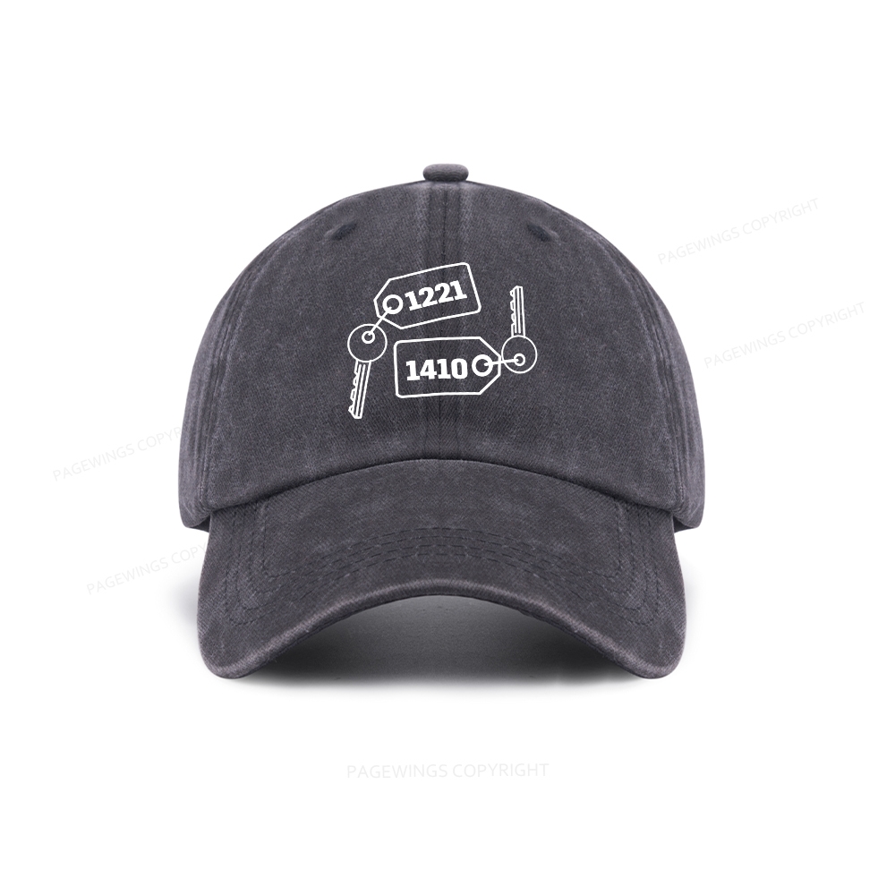 Pagewings Room Numbers  Washed Cap