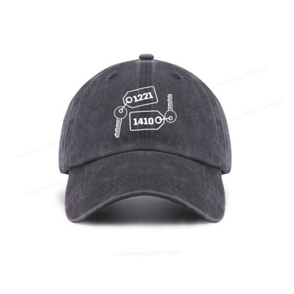 Pagewings Room Numbers  Washed Cap