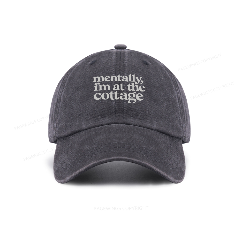 Pagewings At The Cottage Washed Cap