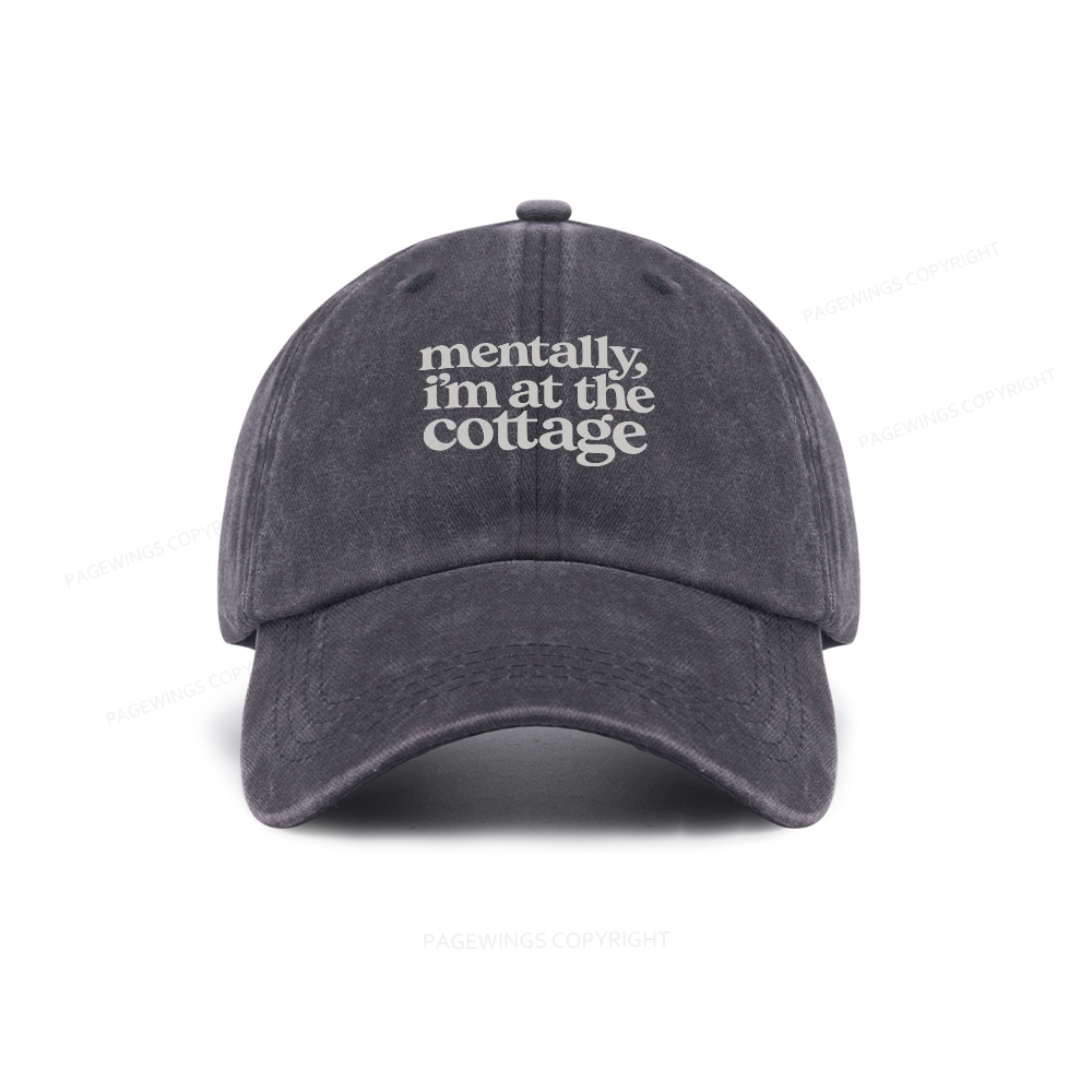Pagewings At The Cottage Washed Cap