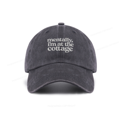 Pagewings At The Cottage Washed Cap