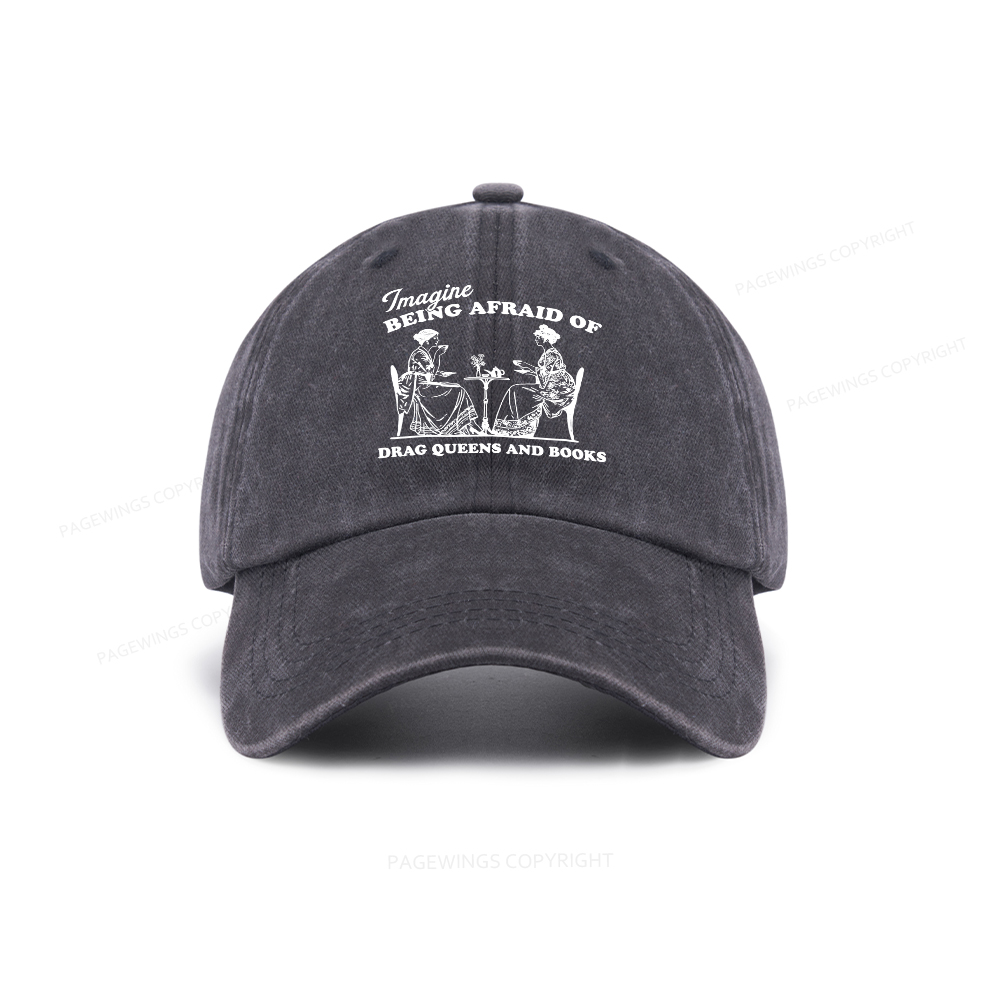 Pagewings Drag Queens Washed Cap