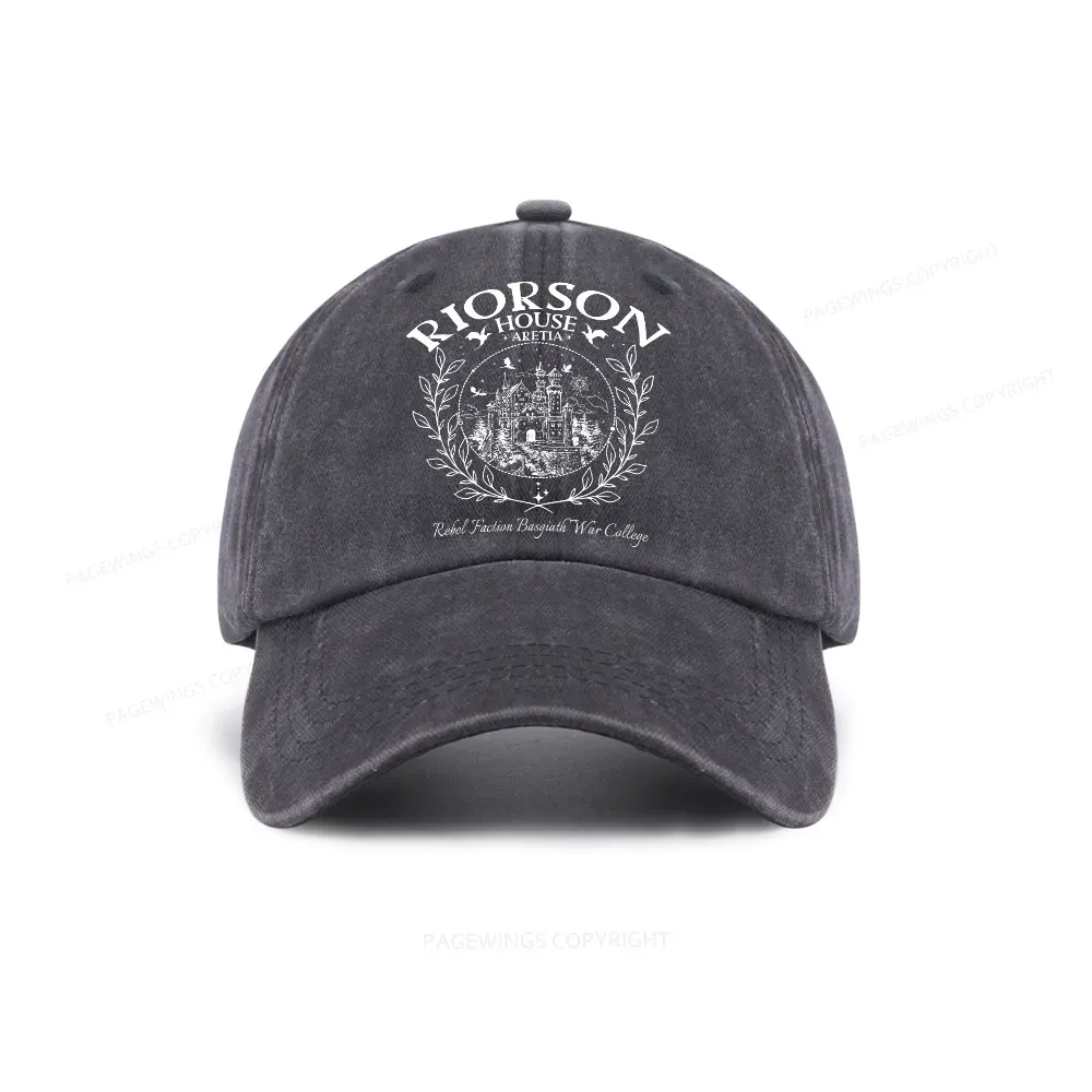Pagewings Fourth Wing Washed Cap