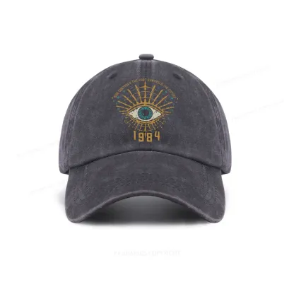 Pagewings George Orwell 1984 Washed Cap