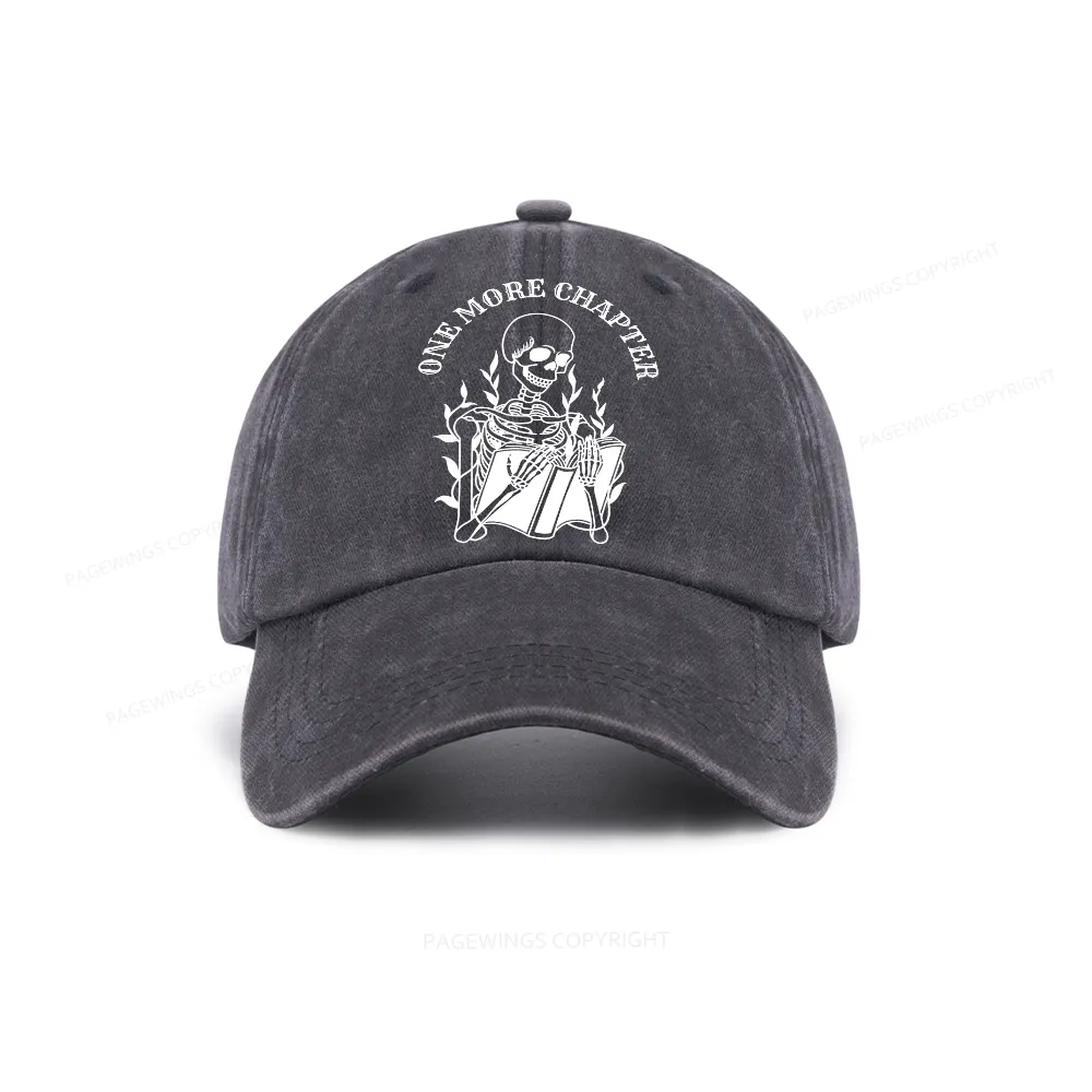 Pagewings One More Chapter Washed Cap