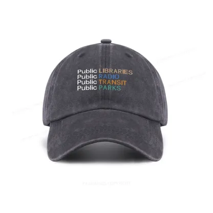 Pagewings Public Libraries Radio Transit Parks Washed Cap