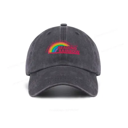 Pagewings Reading Rainbow Washed Cap