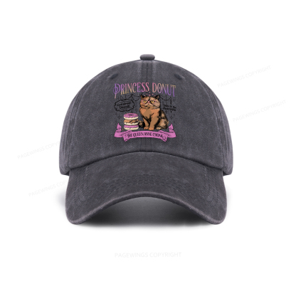 Pagewings Princess Donut Washed Cap