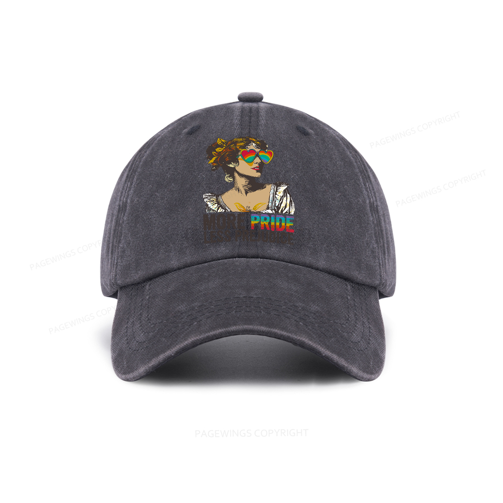 Pagewings More Pride Less Prejudice Washed Cap