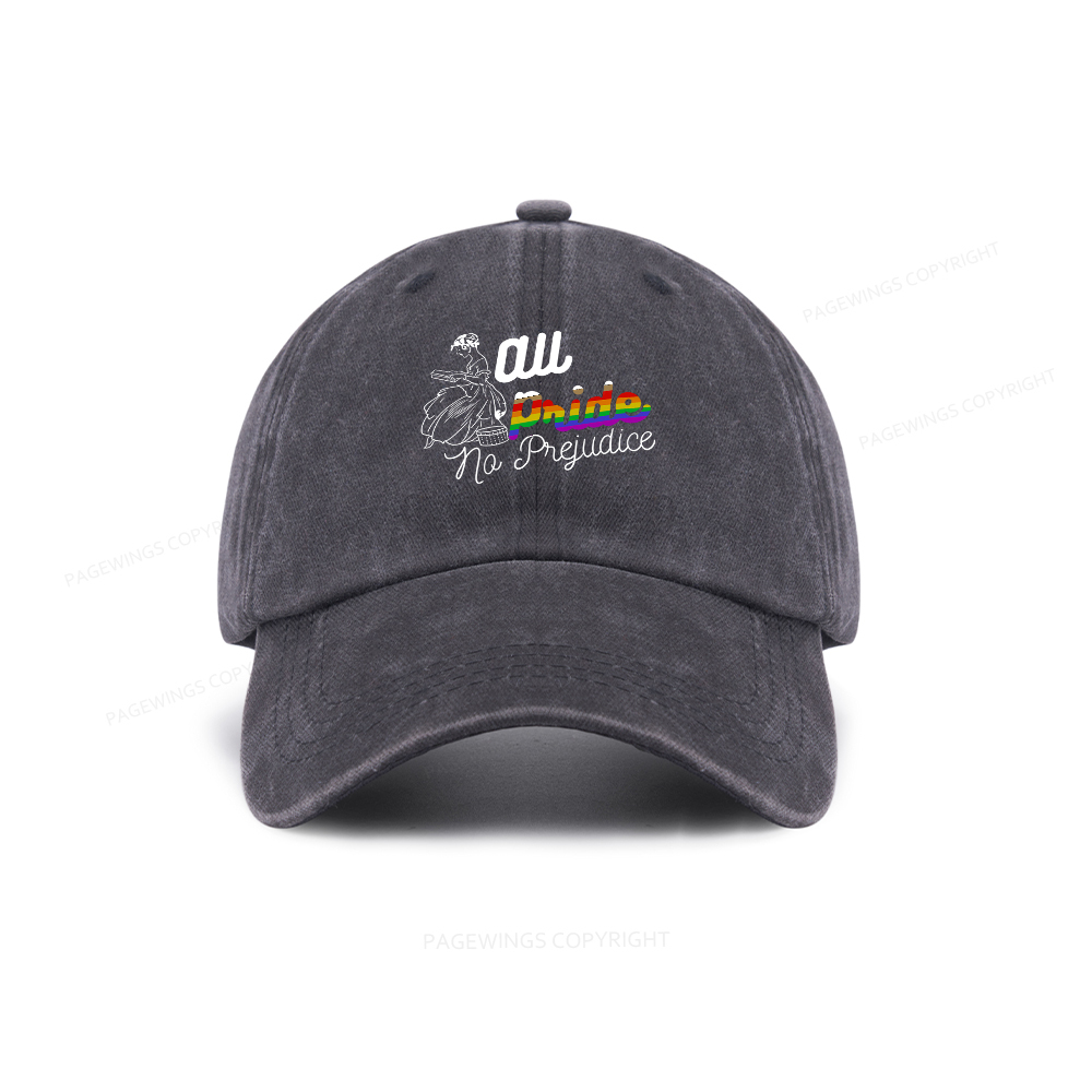Pagewings All Pride No Prejudice Washed Cap