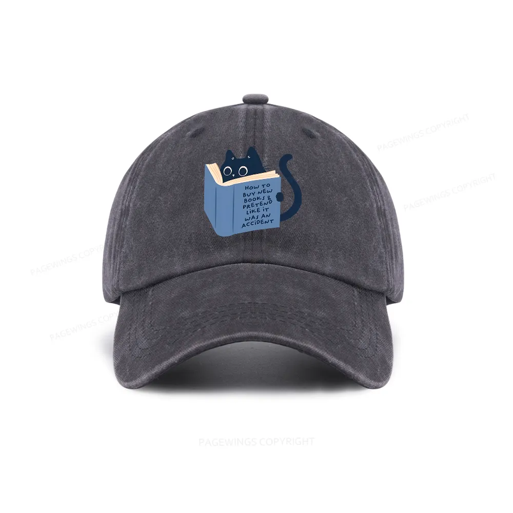 Pagewings How To Buy New Books Washed Cap