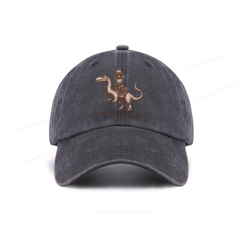 Pagewings Princess Donut Washed Cap