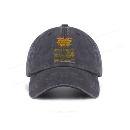 Pagewings  Dungeon Crawler World Tour Washed Cap