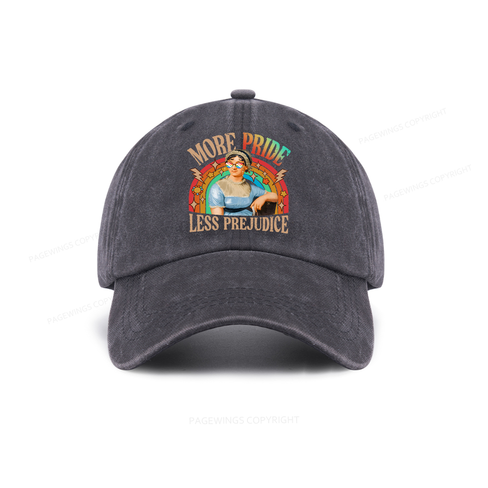 Pagewings More Pride Less Prejudice Washed Cap