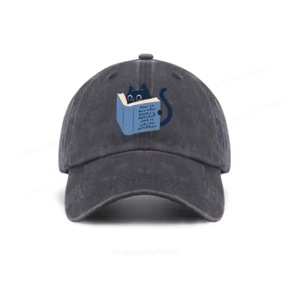 Pagewings How To Buy New Books Washed Cap