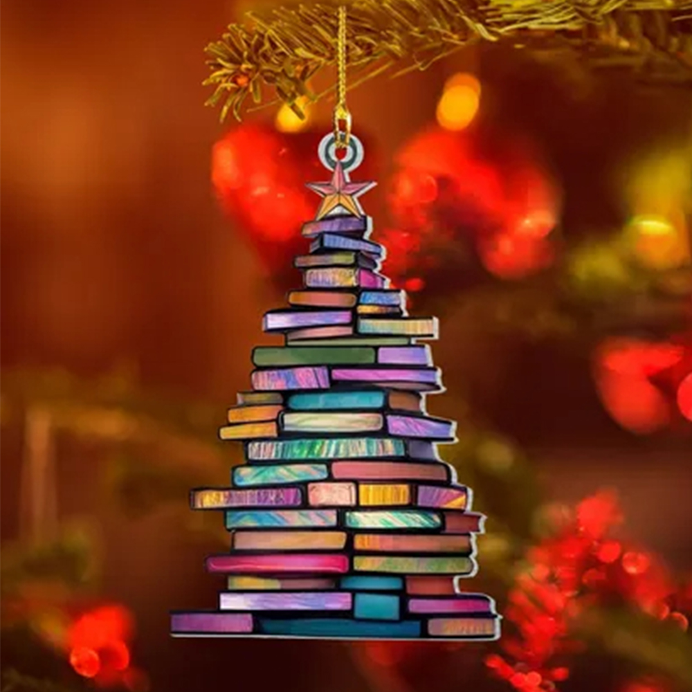 Pagewings Christmas Book Tree Ornament