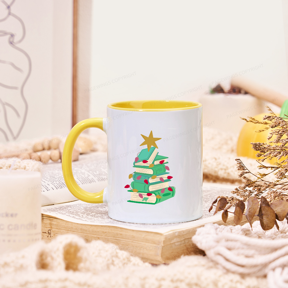Pagewings Bookish Christmas Mug