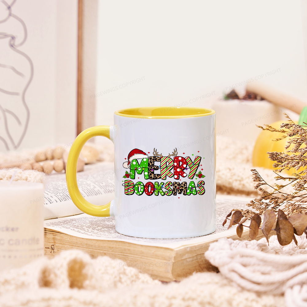 Pagewings Merry Booksmas Mug