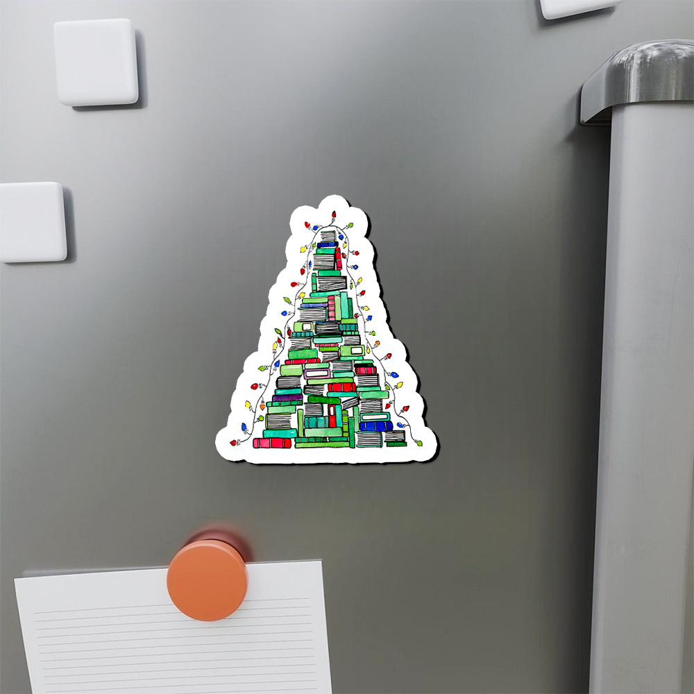 Pagewings Christmas Book Tree Fridge Magnet