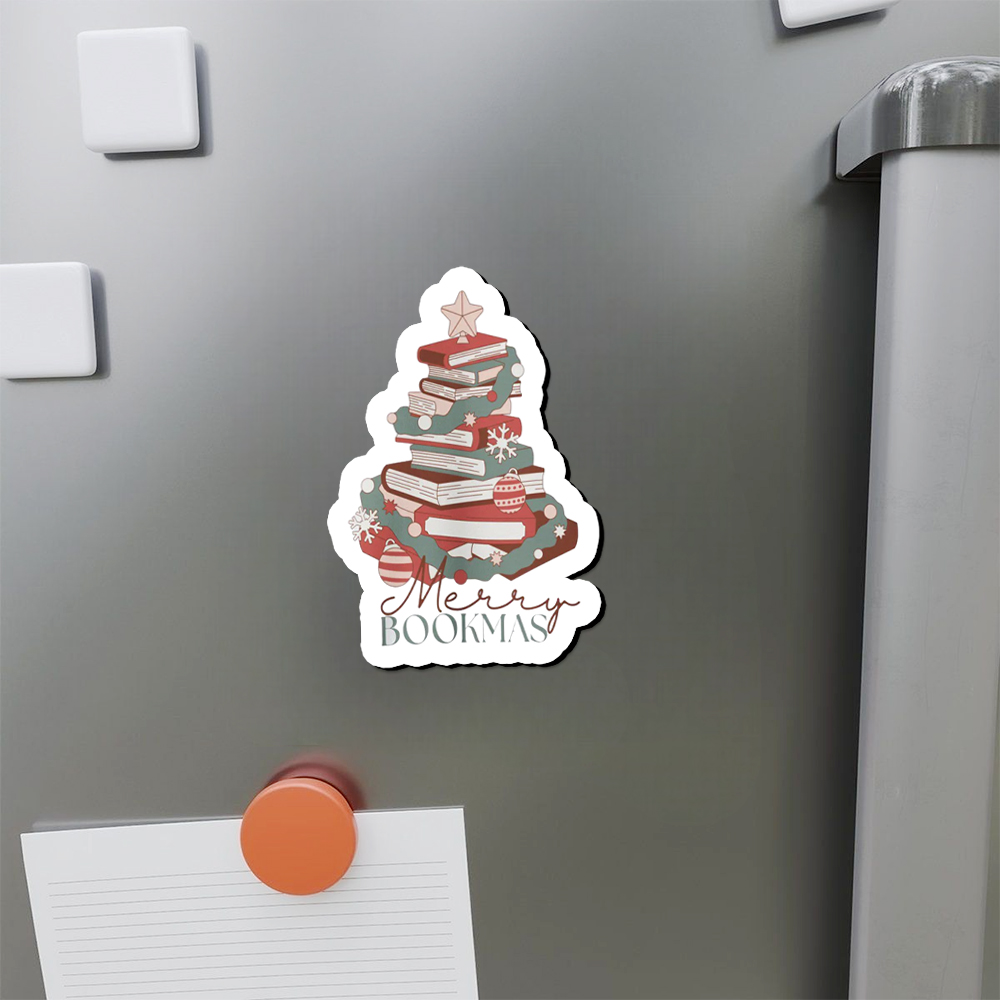 Pagewings Merry Bookmas Fridge Magnet