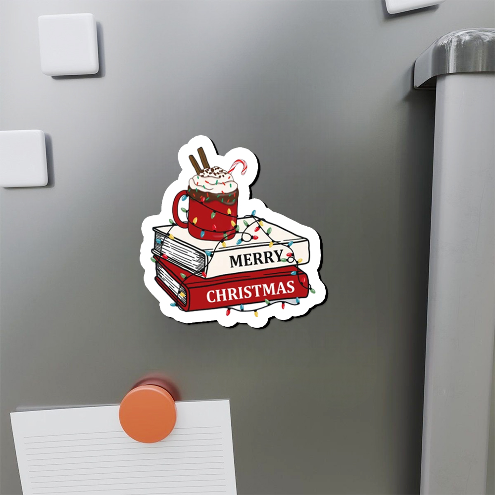 Pagewings Merry Christmas Fridge Magnet