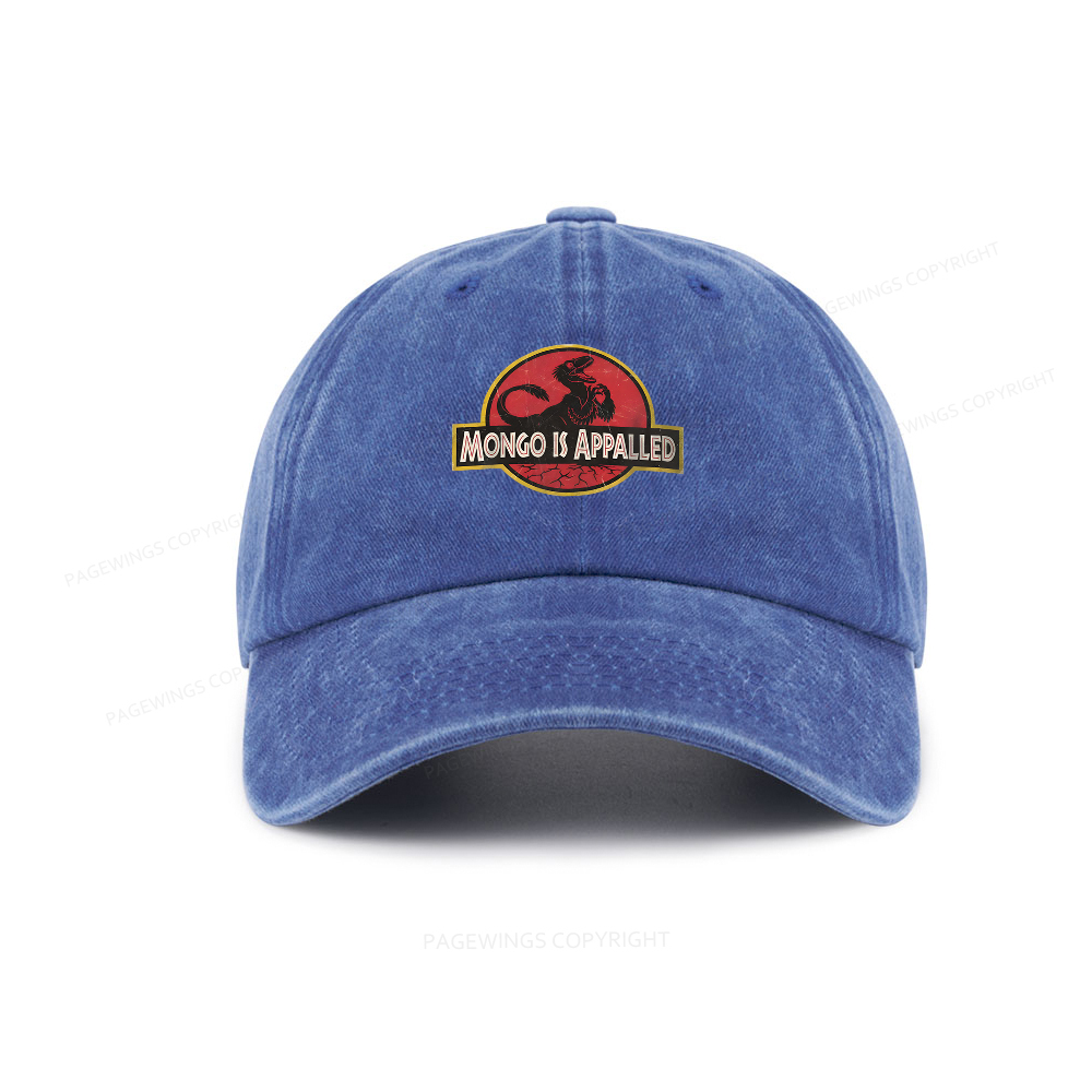 Pagewings Mongo Is Appalled Washed Cap