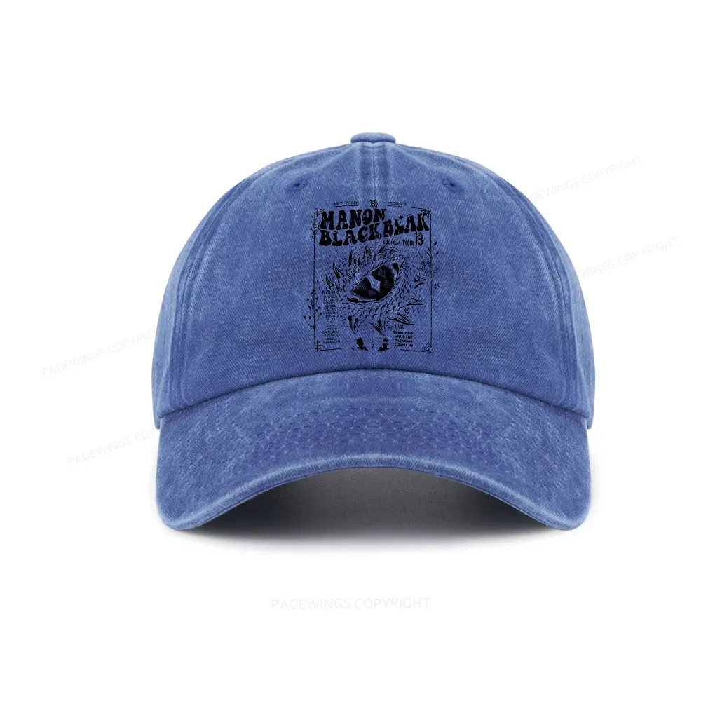 Pagewing ACOTAR Crescent City Rhysand Washed Cap