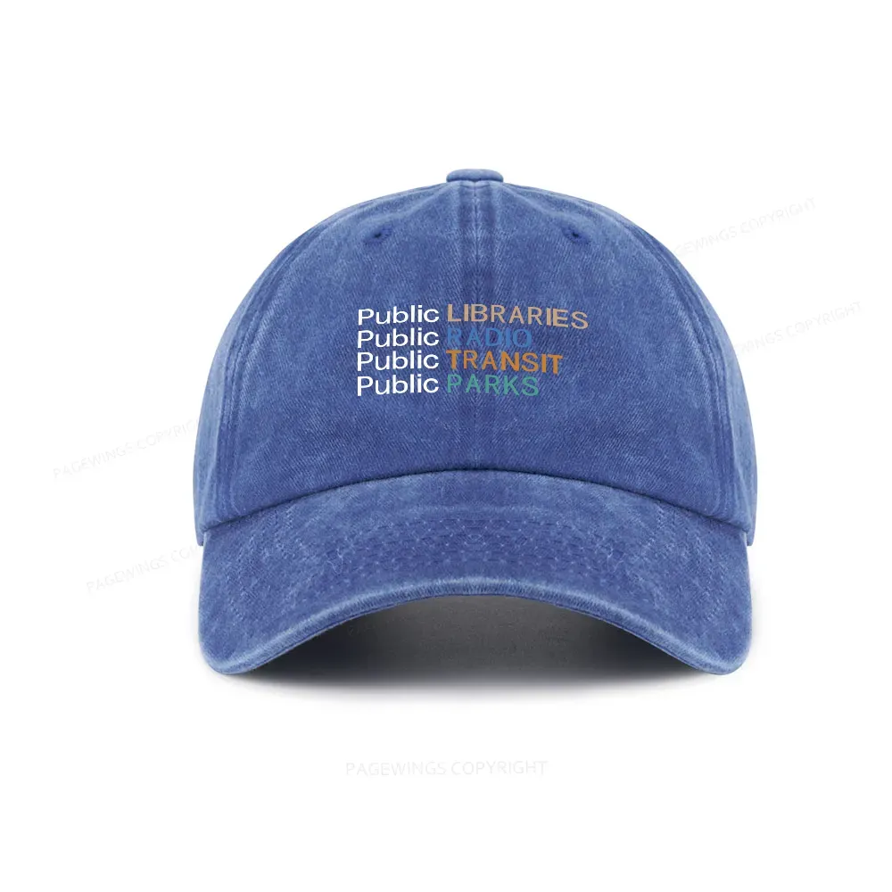 Pagewings Public Libraries Radio Transit Parks Washed Cap