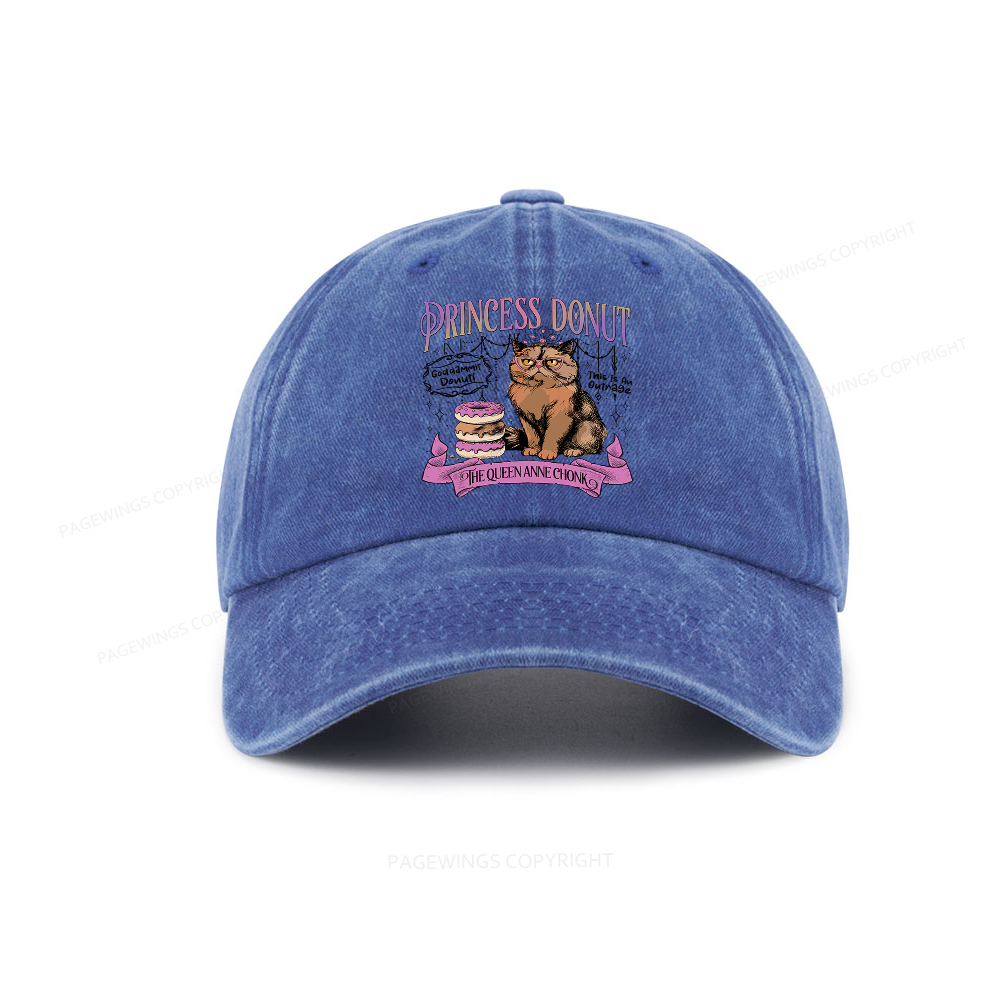 Pagewings Princess Donut Washed Cap
