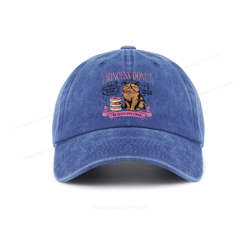 Pagewings Princess Donut Washed Cap