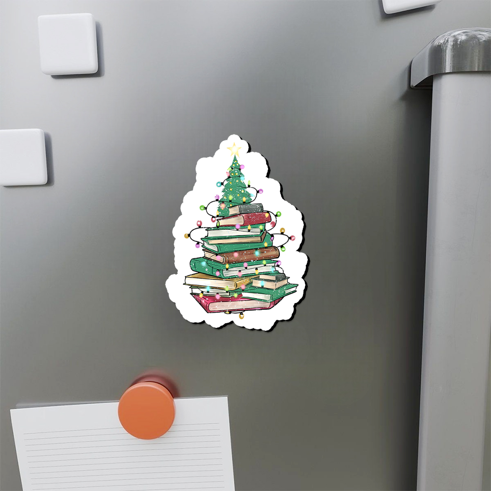 Pagewings Christmas Book Tree Fridge Magnet