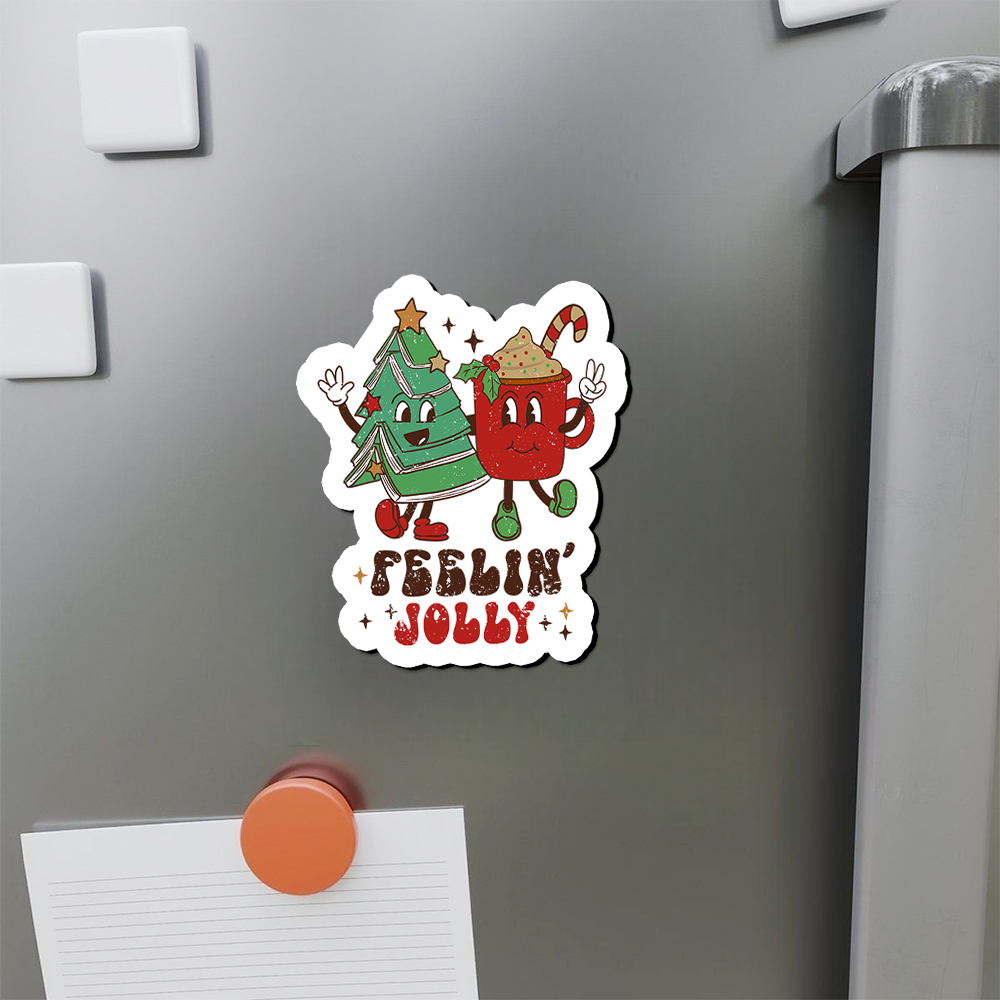 Pagewings Feeling Jolly Fridge Magnet