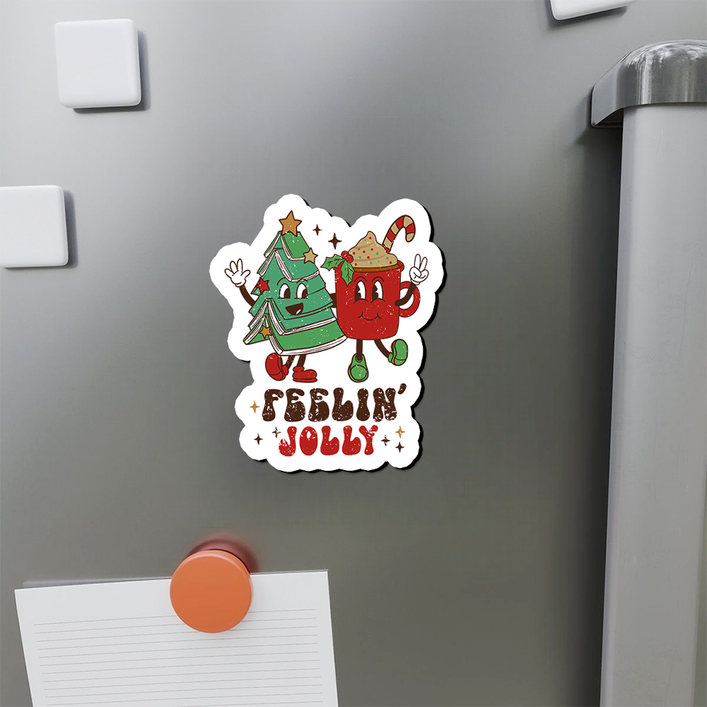 Pagewings Feeling Jolly Fridge Magnet