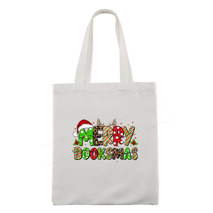 Pagewings Merry Booksmas Tote Bag