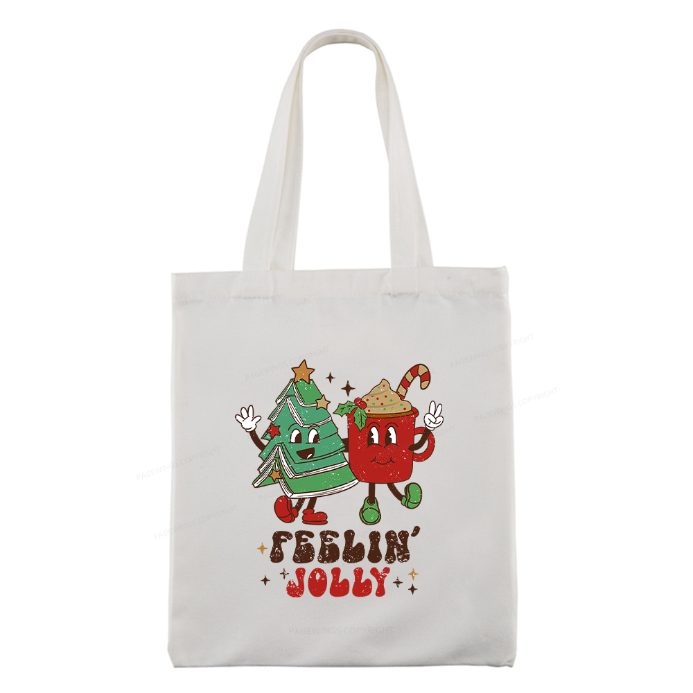 Pagewings Feeling Jolly Tote Bag